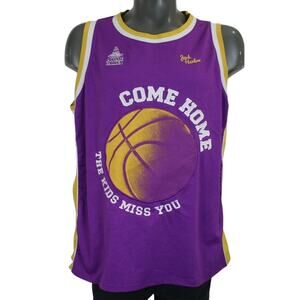 Jack Harlow Official Come Home The Kids Miss You Tour Basketball Jersey Size 2XL